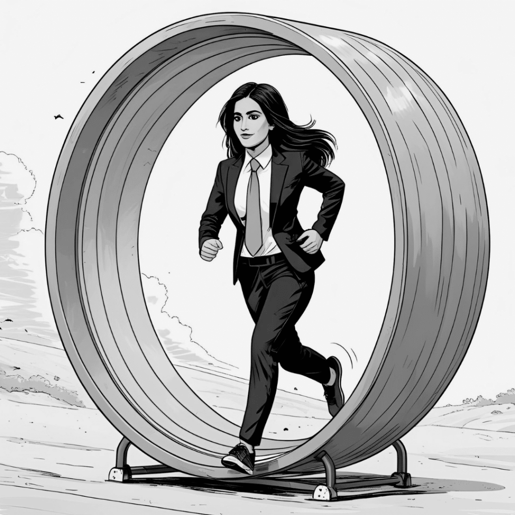 En equilibrio. Salir de la rueda