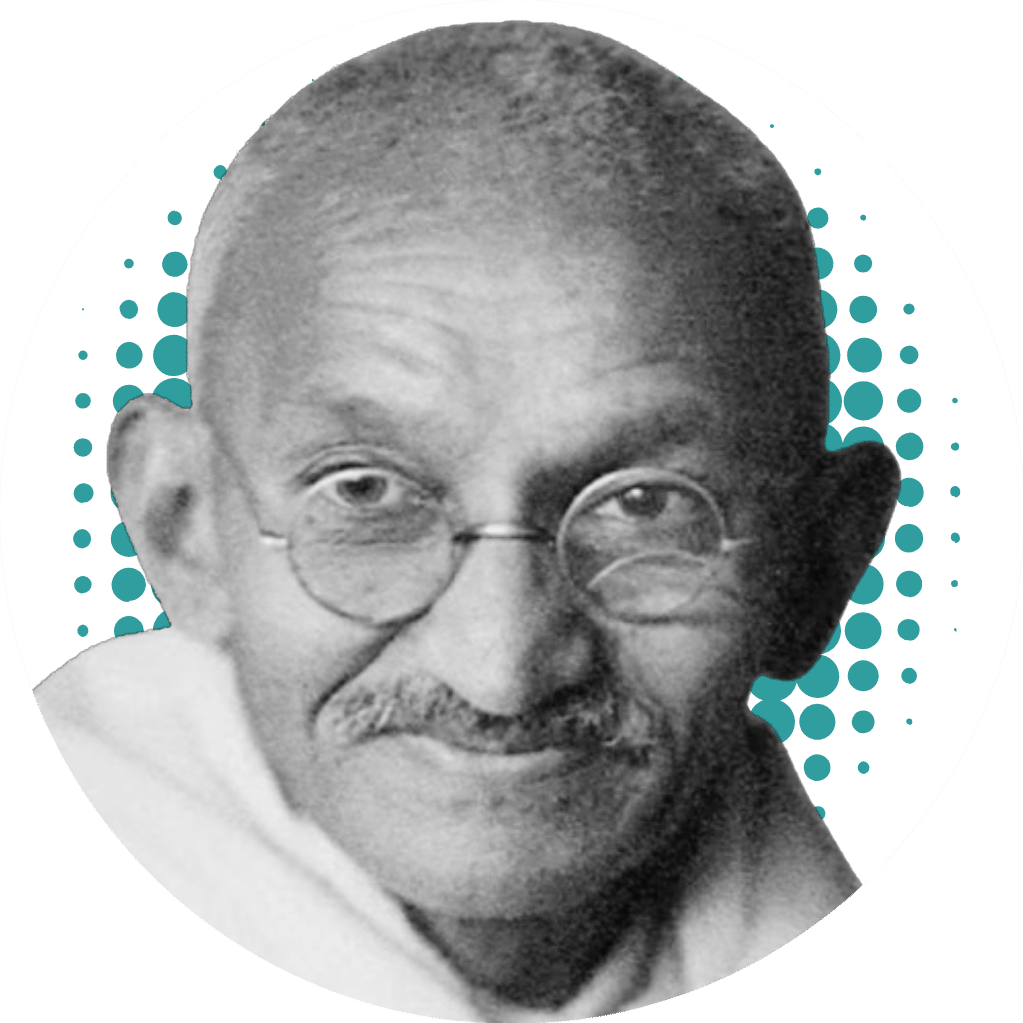 liderazgo Mahatma Gandhi