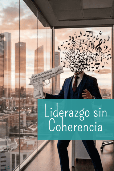 Directivo corporativo experimentando fatiga mental y sobrecarga emocional frente a un plan de viabilidad incoherente en Madrid.